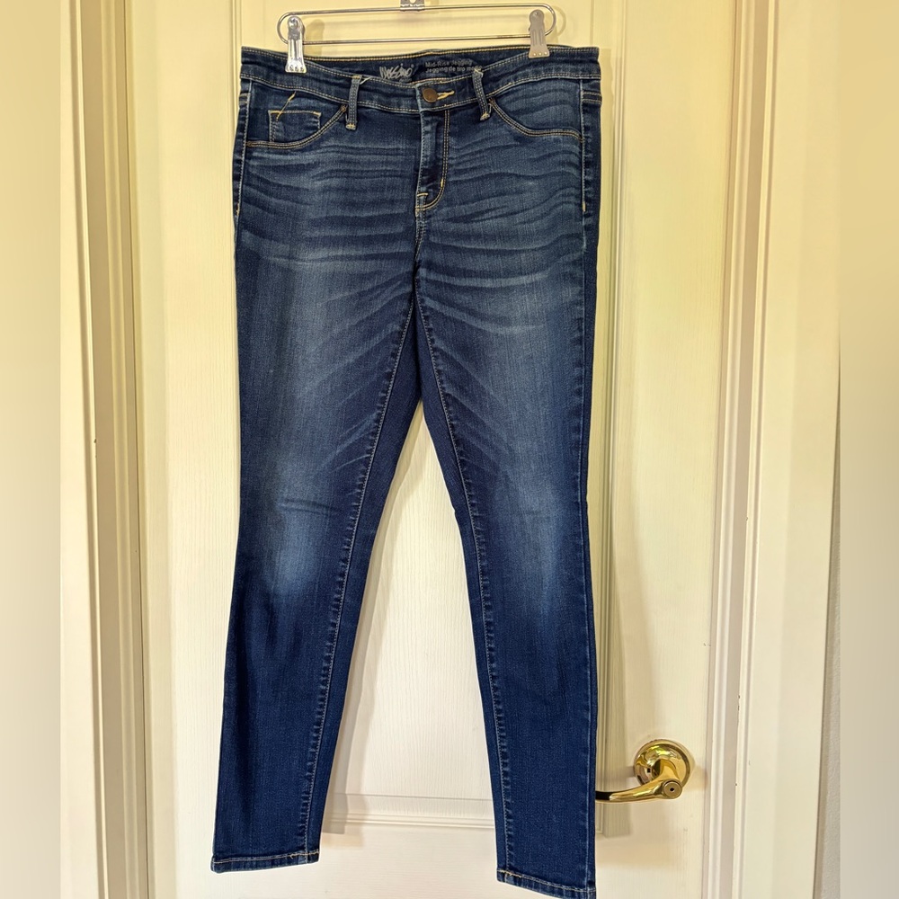 Mossimo Supply Co. Mid-Rise Jegging Women’s Size 8/29 Dark Wash Stretch